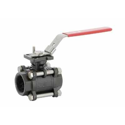 Zawór kulowy ze stali węglowej pod napęd