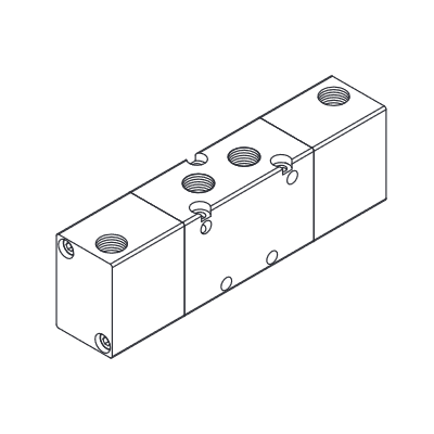 Zawór pneumatyczny 5/2 1/8 bistabilny  