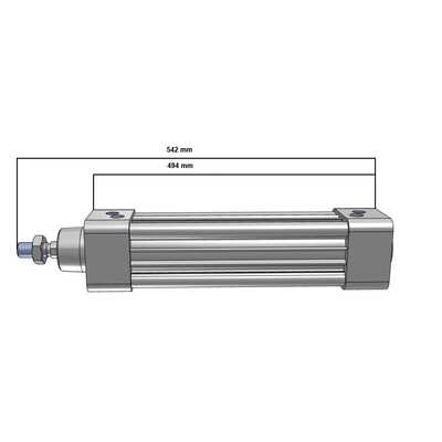 Siłownik pneumatyczny CZ 32x400 mm