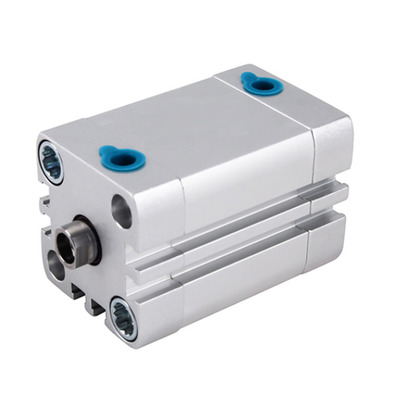 Siłownik pneumatyczny 32x10 mm  kompaktowy gwint wewnętrzny cylinder ISO 21287