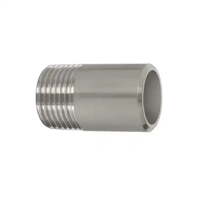 Nypel nierdzewny do wspawania 3/8