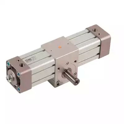 Siłownik obrotowy 125 mm z wałkiem 90 stopni