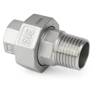 Fitting WZ 3/8 ", SS316, conical seals