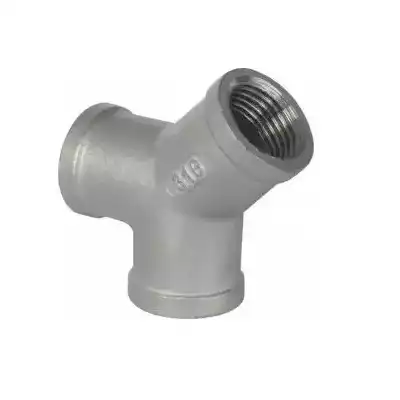 Trójnik gwintowany Y WWW G1/4w, SS316