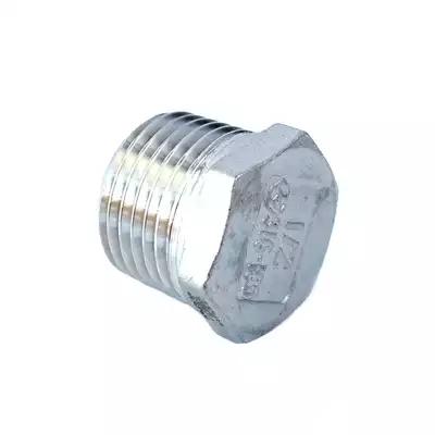 1/8 stainless steel plug