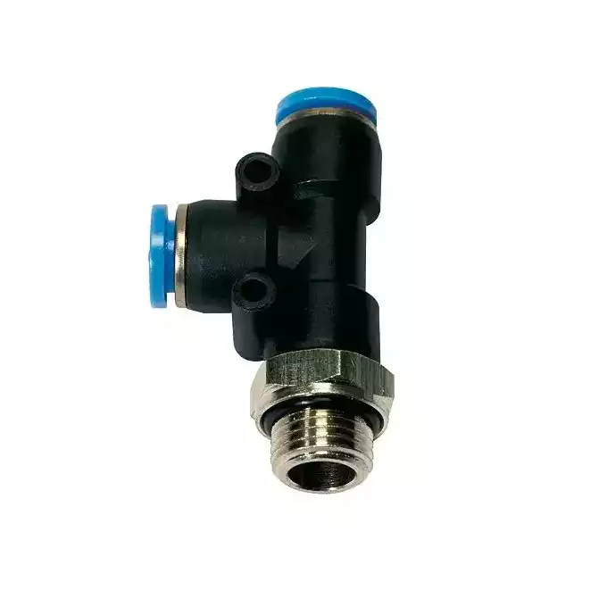 Trójnik wtykowy T obrotowy G1/2z do węża 15, TS