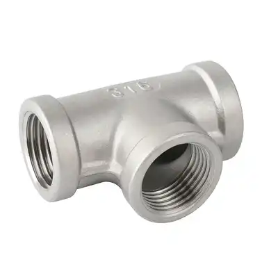 Stainless steel tee 1 inch