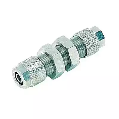 Złączka skręcana grodziowa M6X0,5 do węża 4/2,7