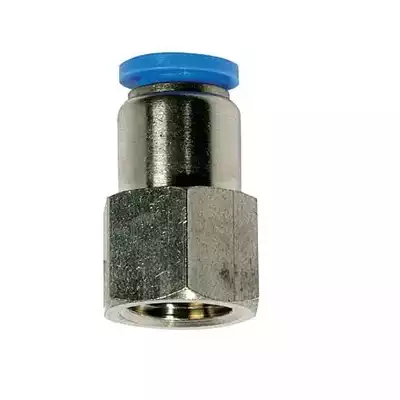 Straight M6x4 nipple female thread